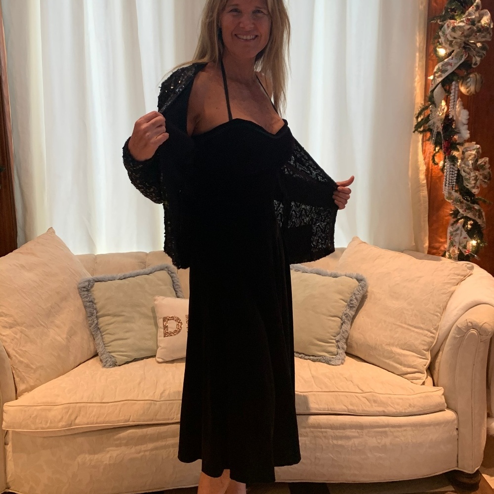 Black Velvet Camisole